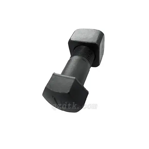 9M7444 12.9 excavator track bolt and nut